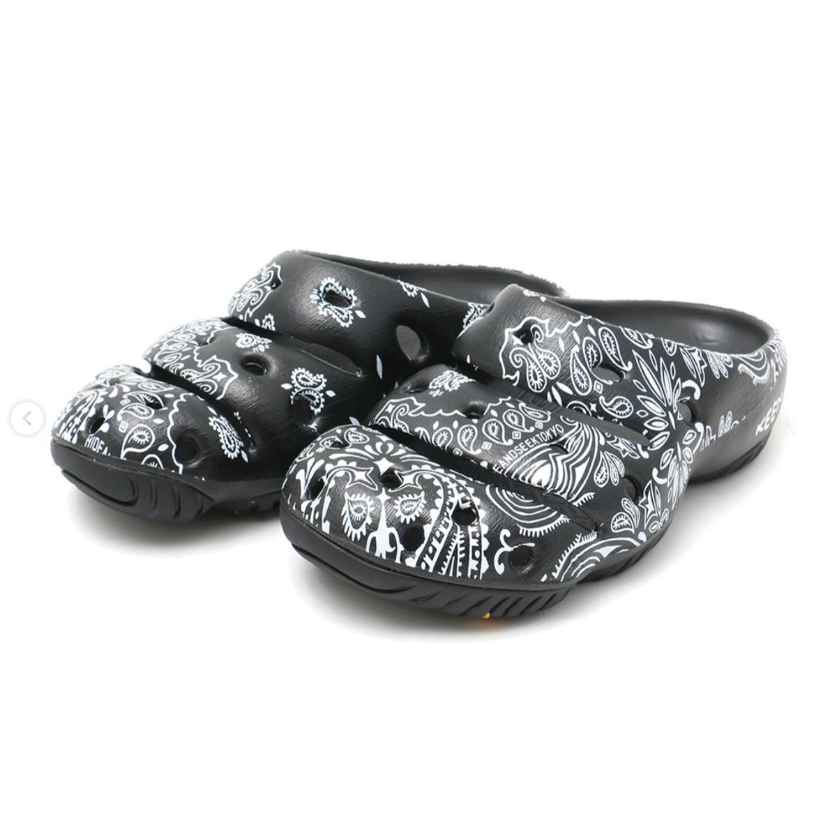HIDEANDSEEK × KEEN YOGUI ARTS (BLACK) - PEDESTRIAN