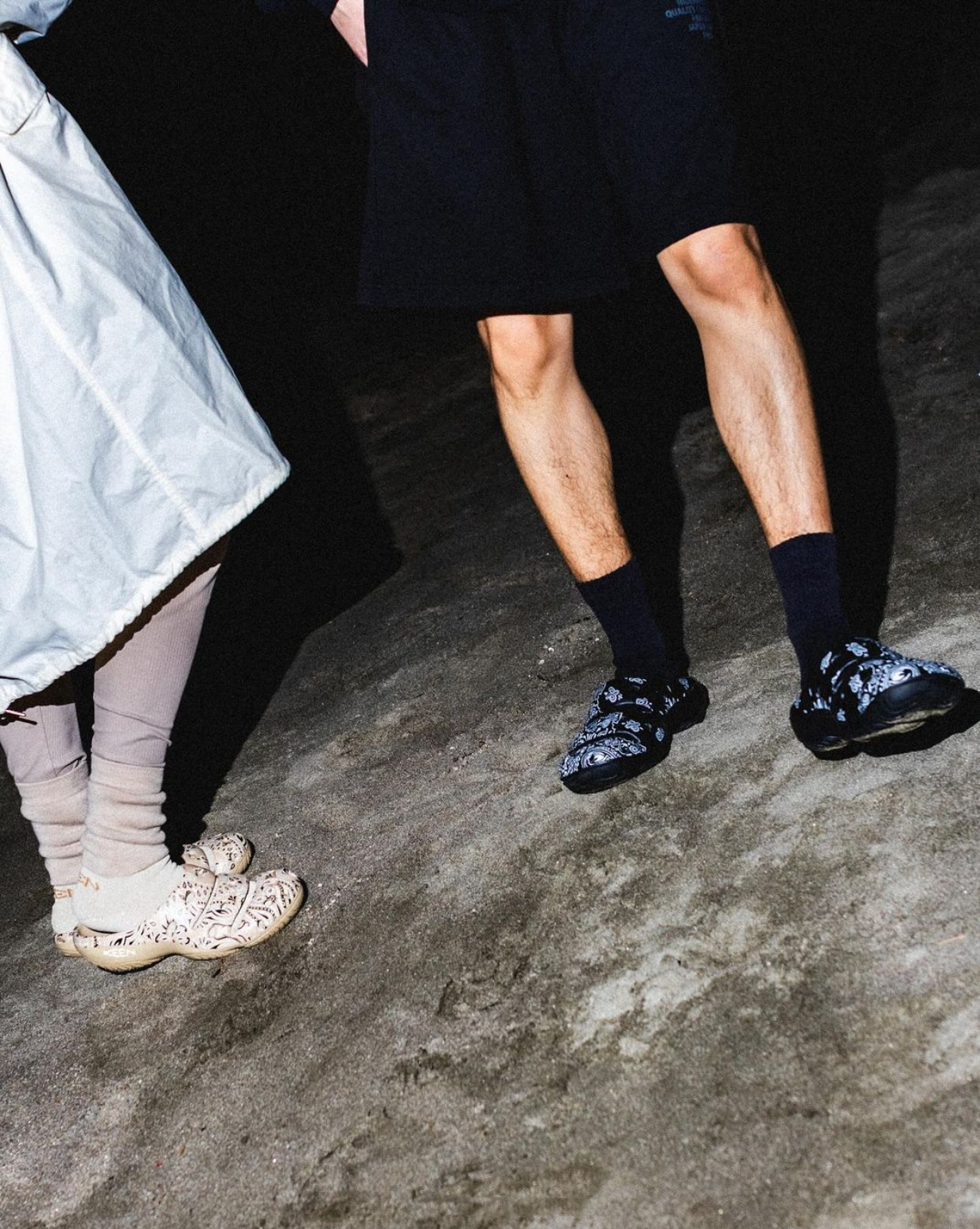 HIDEANDSEEK × KEEN YOGUI ARTS (BLACK) - PEDESTRIAN