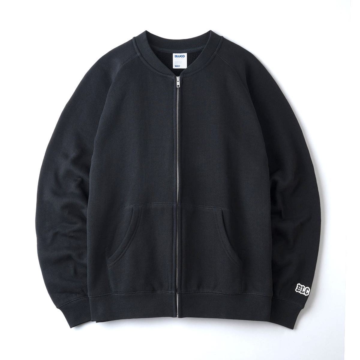 HEAVY PILE ZIP JACKET / BLUCO
