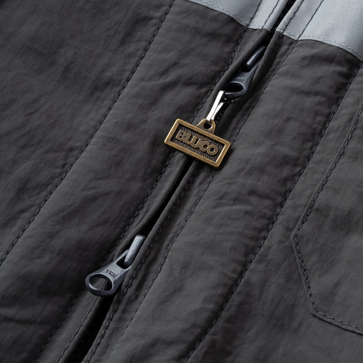 HOODED REFLECTOR JACKET / BLUCO - PEDESTRIAN