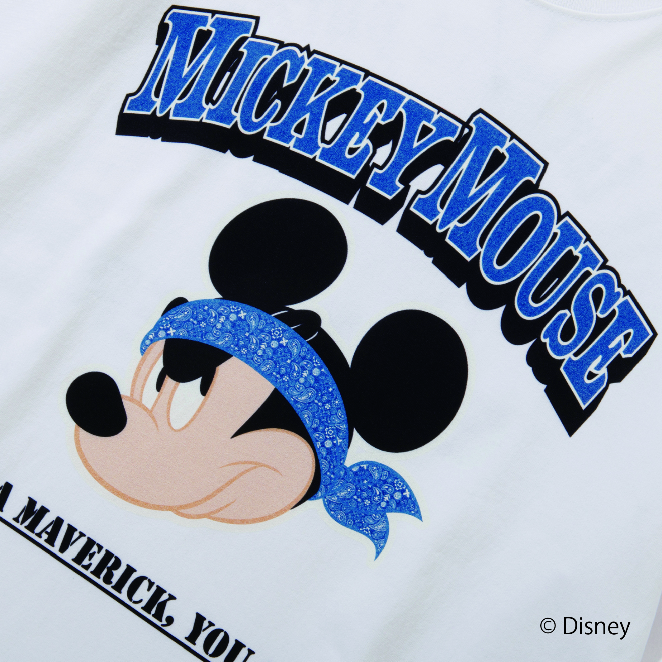 DISNEY MICKEY MOUSE S/S TEE / GOOD HELLER - PEDESTRIAN