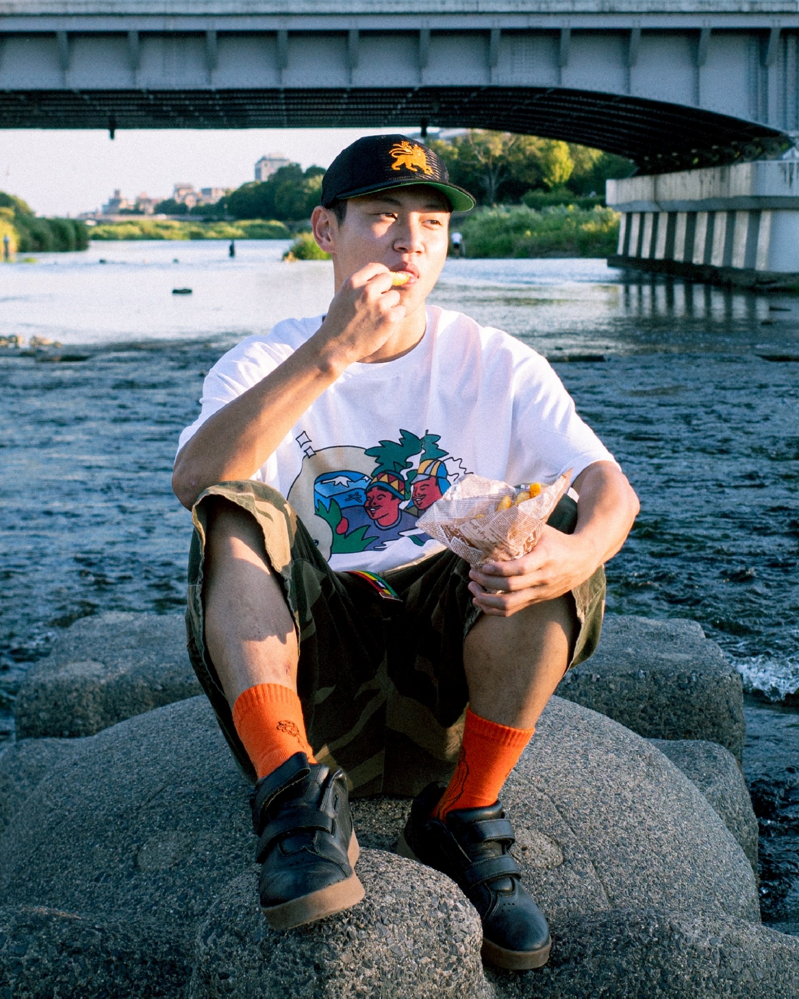 "YAMAGOE" Tee / Tim Kojima x RELAX ORIGINAL - 画像 (5)