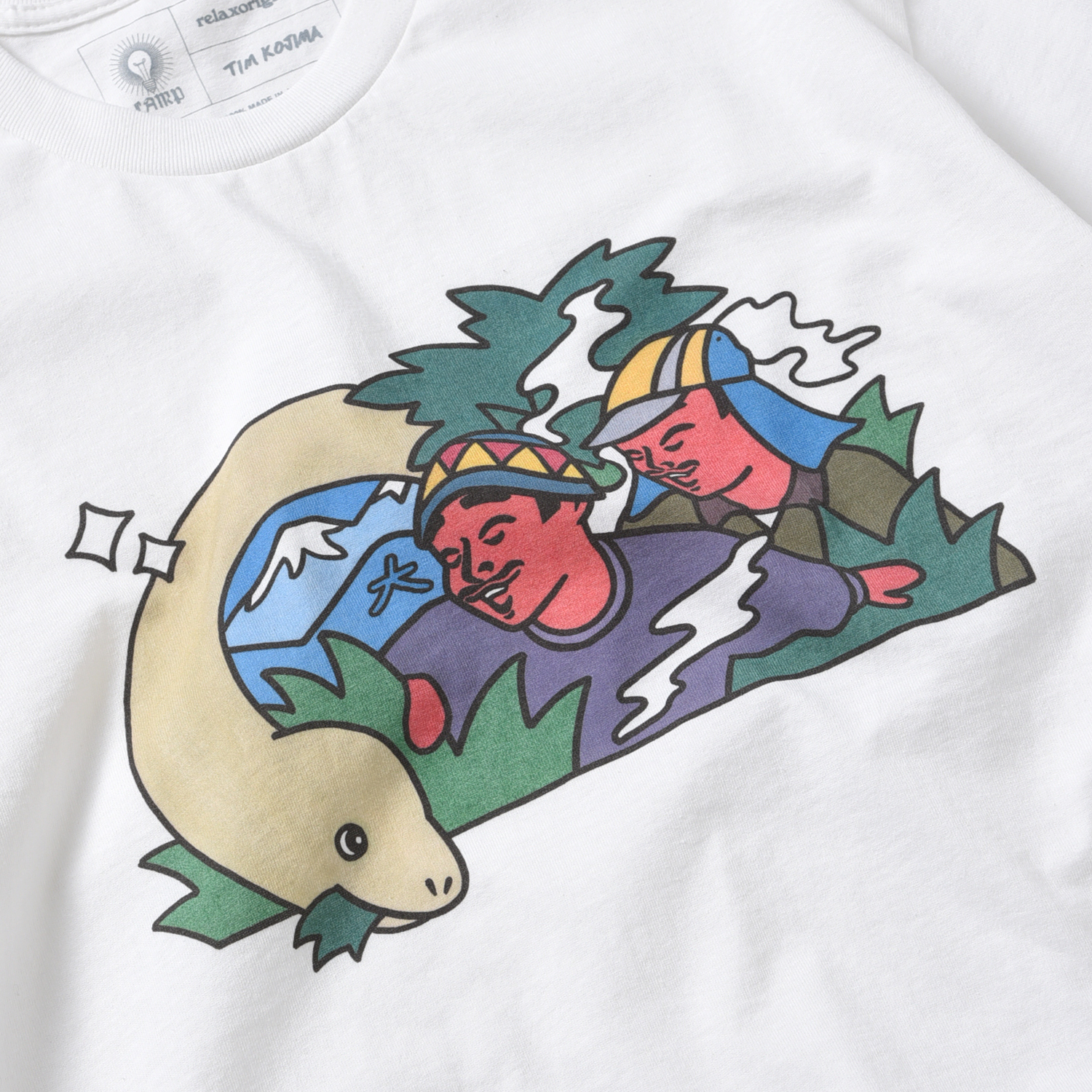 "YAMAGOE" Tee / Tim Kojima x RELAX ORIGINAL - 画像 (3)