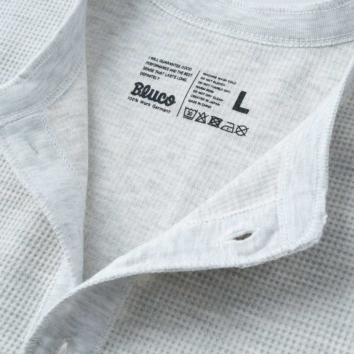 HEAVY WEIGHT THERMAL Henry Neck / BLUCO - 画像 (7)
