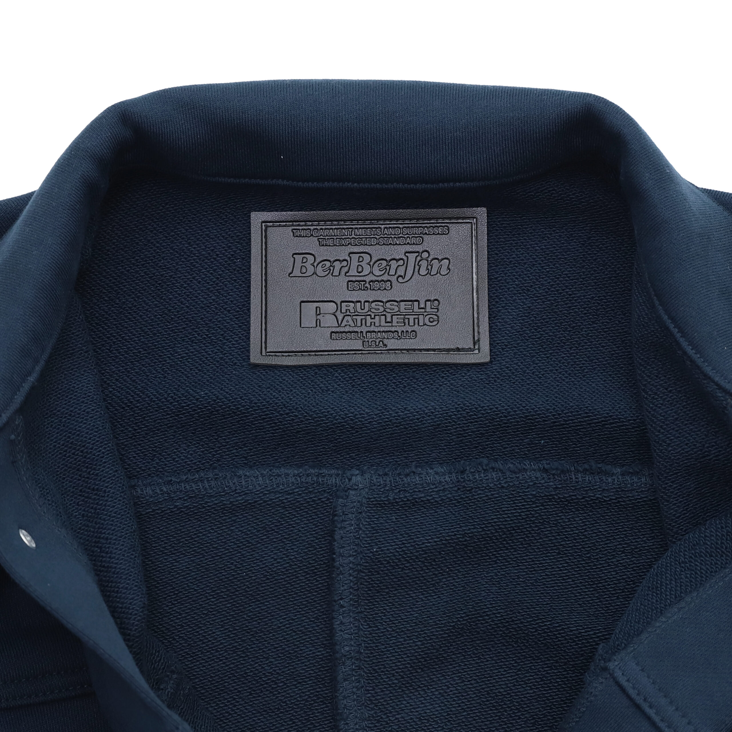 Pro Cotton Loopback Terry Sweat Trucker Jacket / RUSSELL × BerBerJin - 画像 (3)