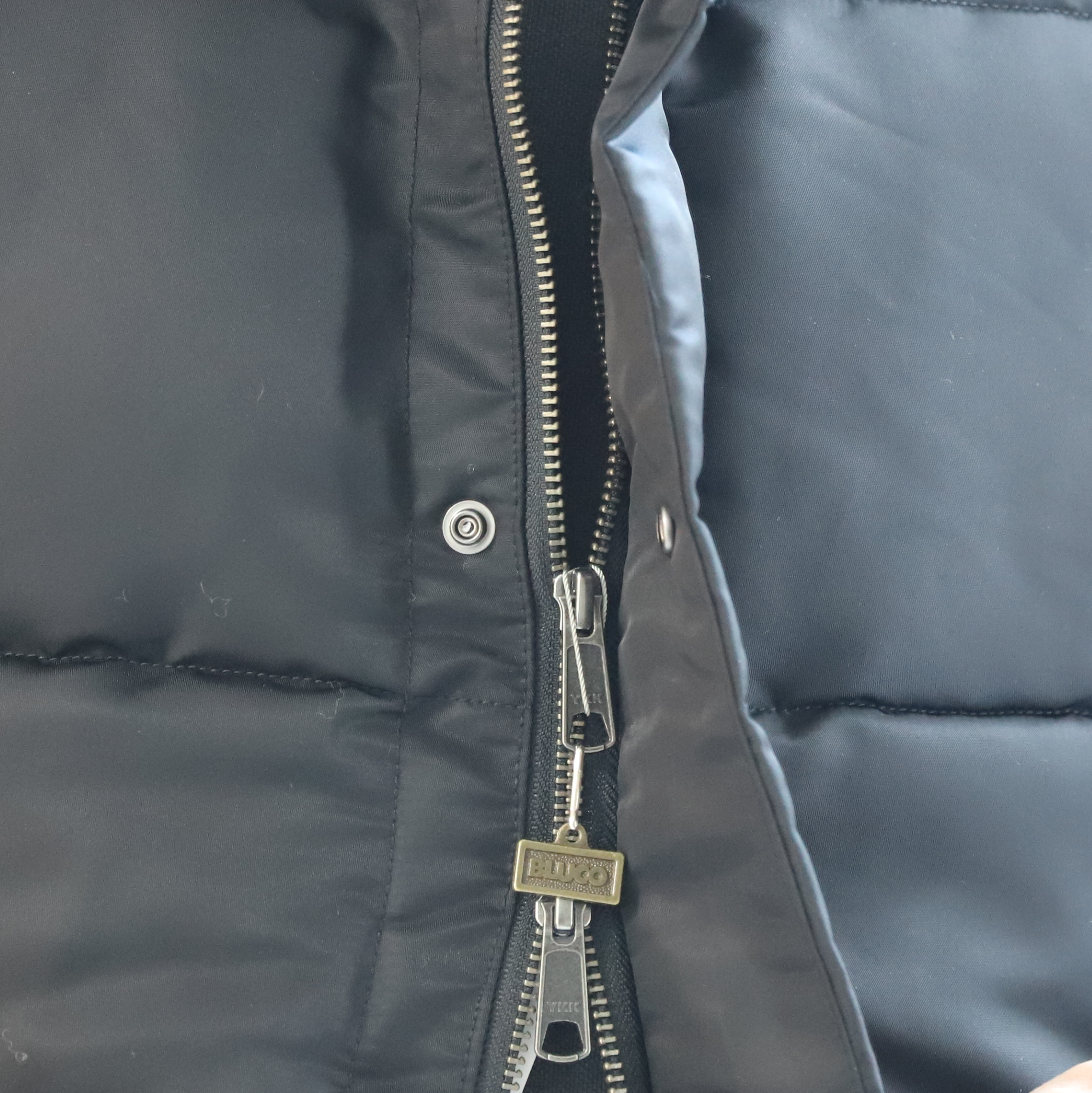 HEAVY NYLON PADDING VEST / BLUCO - 画像 (4)