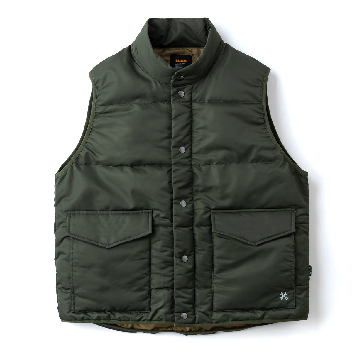 HEAVY NYLON PADDING VEST / BLUCO - 画像 (2)