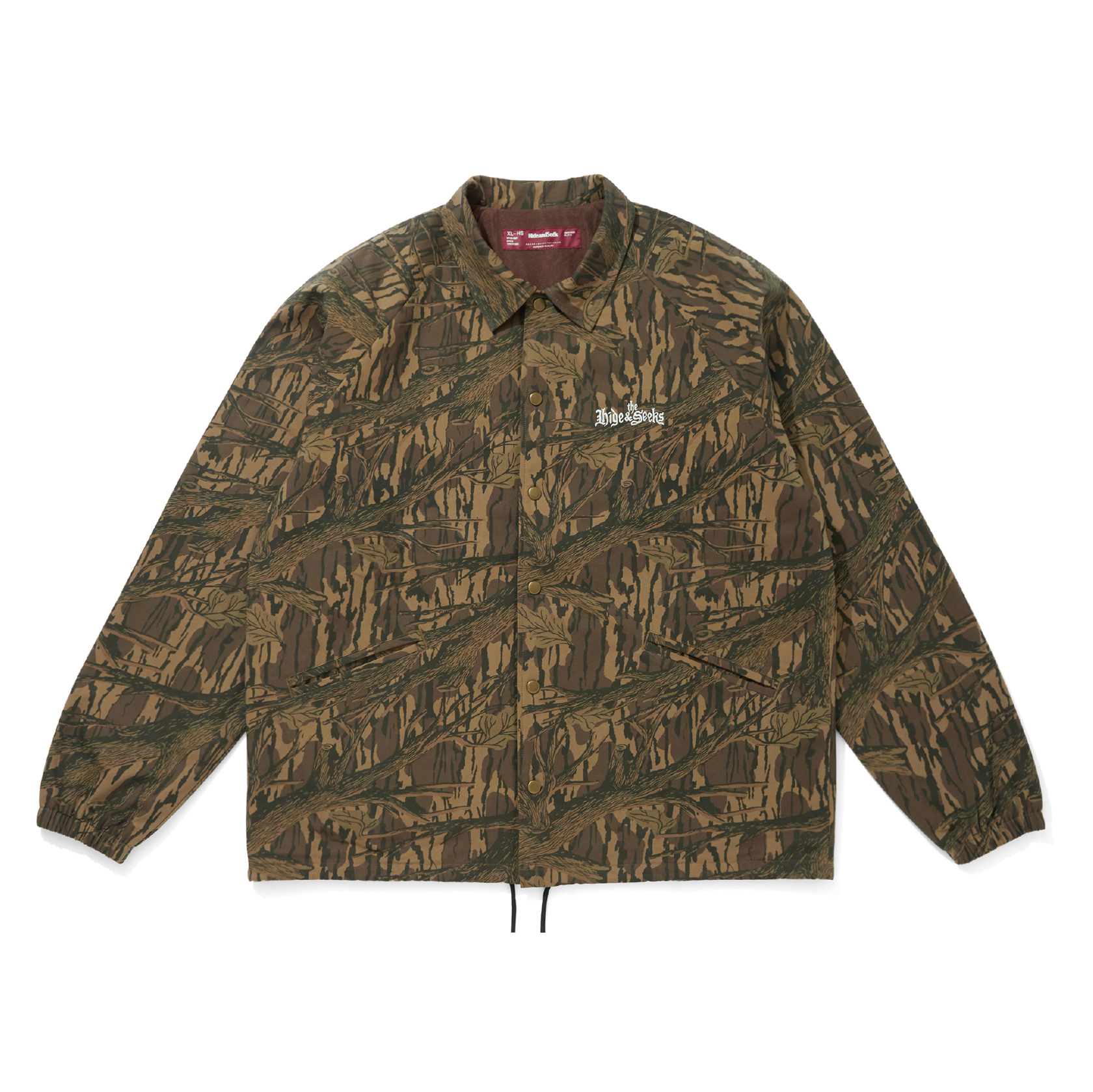 HIDEANDSEEK × Toru Nishiura The H&S Team Jacket (Camo)