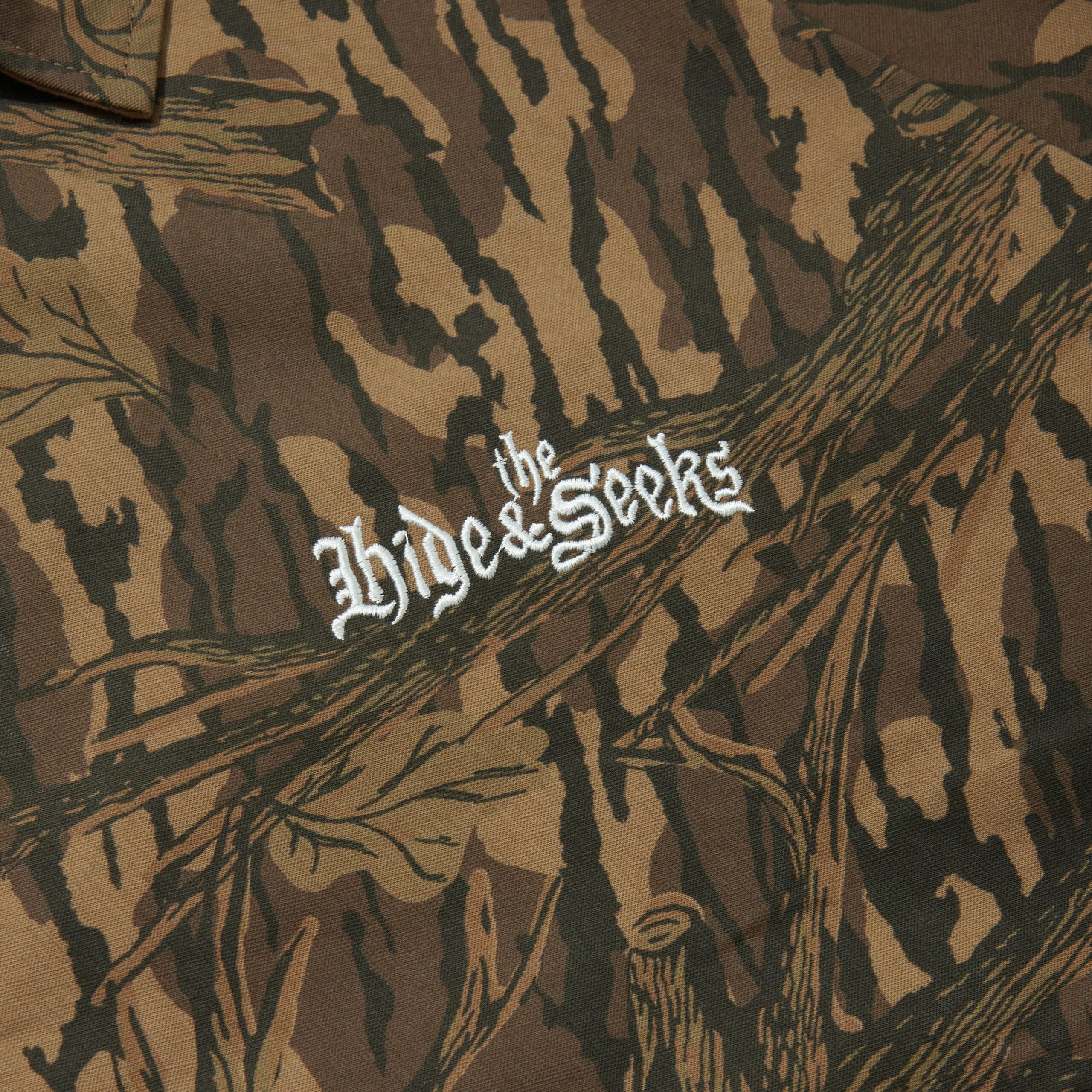 HIDEANDSEEK × Toru Nishiura The H&S Team Jacket (Camo) - 画像 (2)
